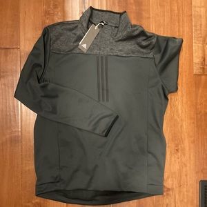 NWT Adidas Men’s 1/4 zip Pullover Top Size XL